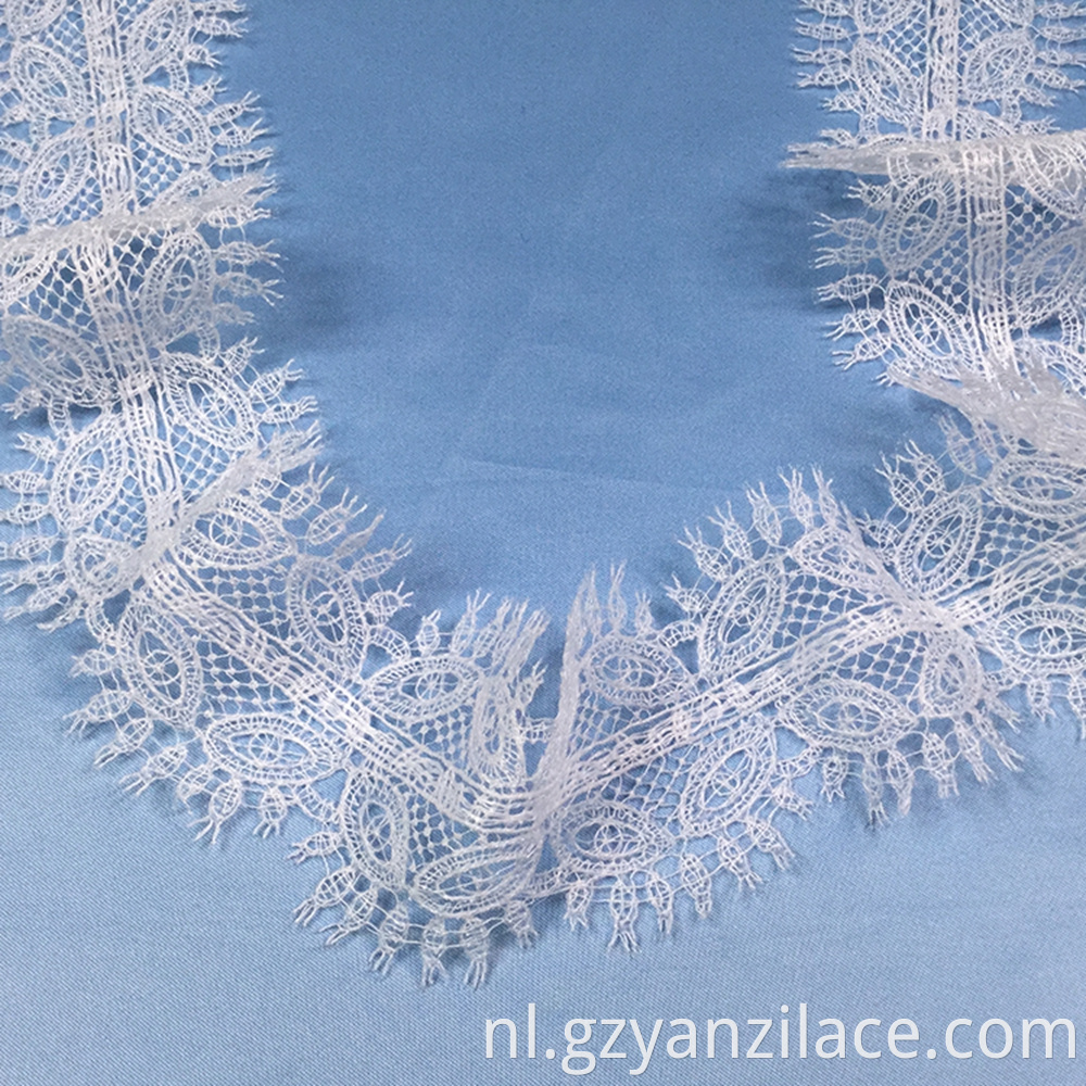 Embroidered Net Lace Trim